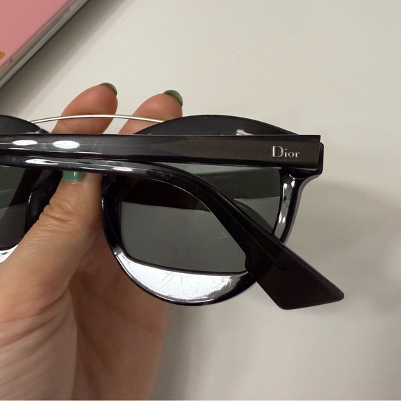 Christian Dior Acetate Mania 1 Sunglasses Black mirror - Picture 8 of 10
